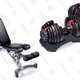 Bowflex SelectTech Adjustable Dumbbells + Bowflex Adjustable Weight Bench | $229 | Amazon